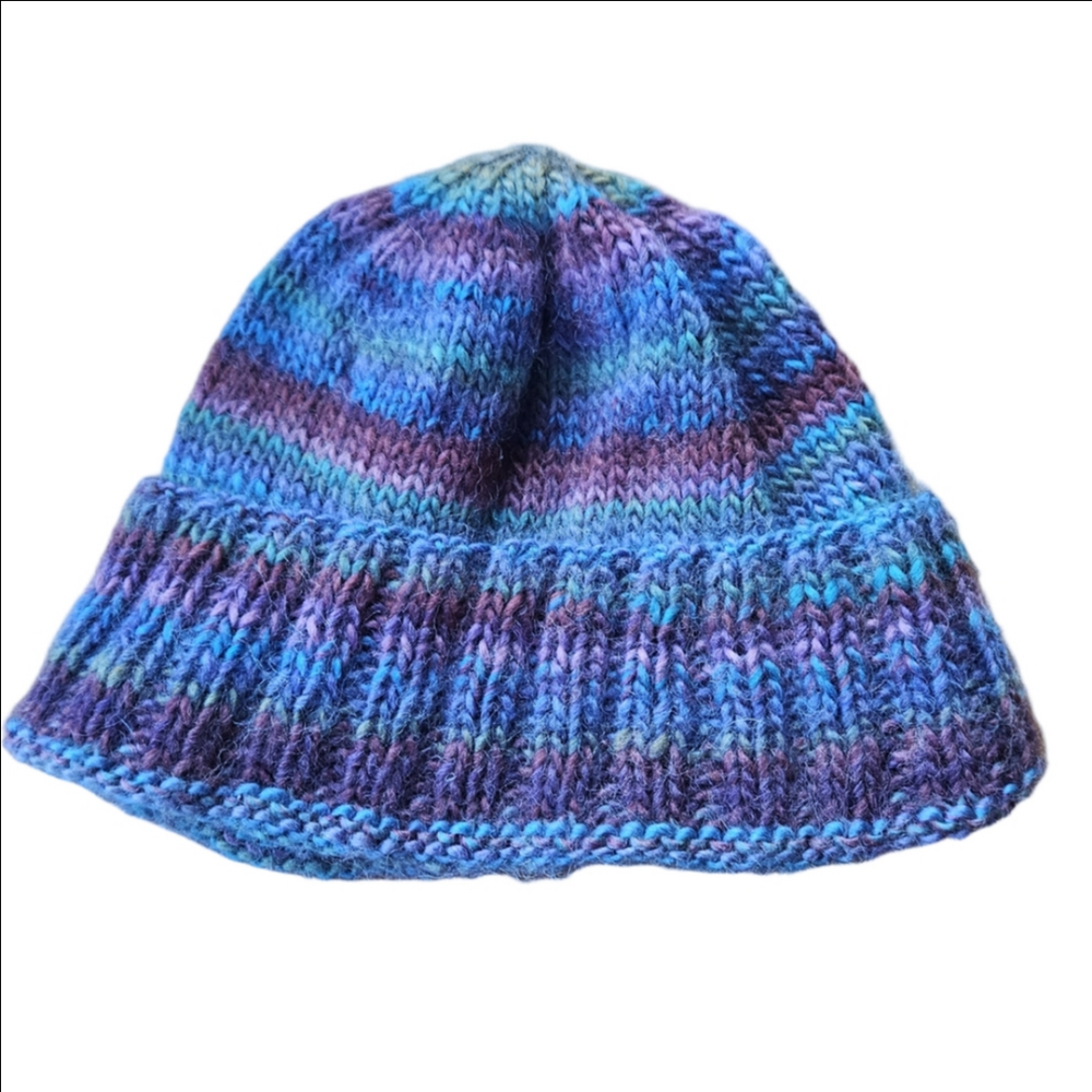 Womens Colorful Knit Winter Beanie